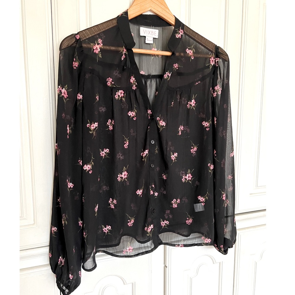 Sheer floral